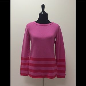 Banana Republic Red & Pink Sweater.